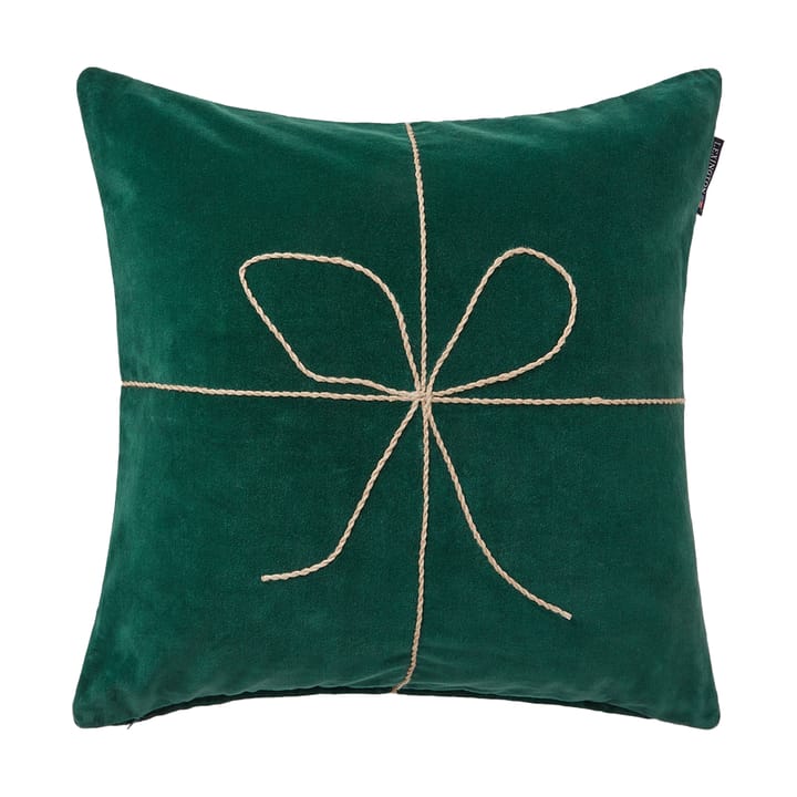 Copricuscino di velluto Wrapped 50x50 cm - Verde - Lexington