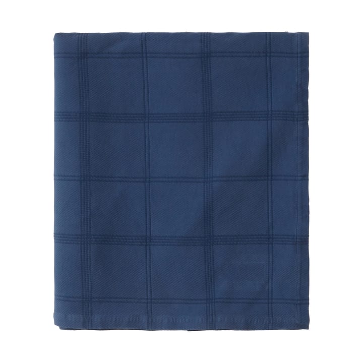 Copriletto Jacquard a quadri 160x240 cm - Denim blue - Lexington