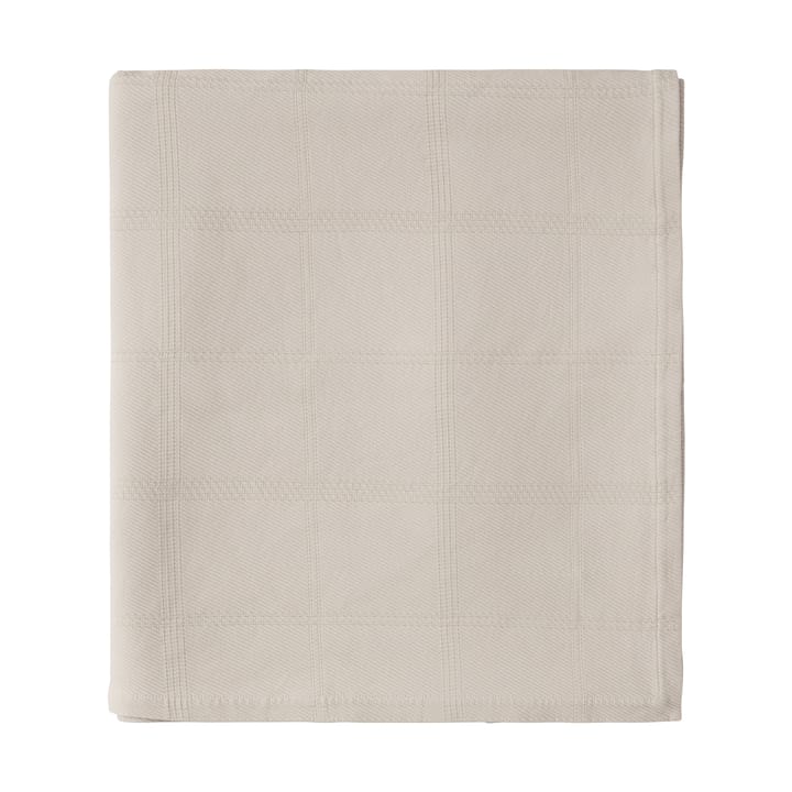 Copriletto Jacquard a quadri 160x240 cm - Light beige - Lexington