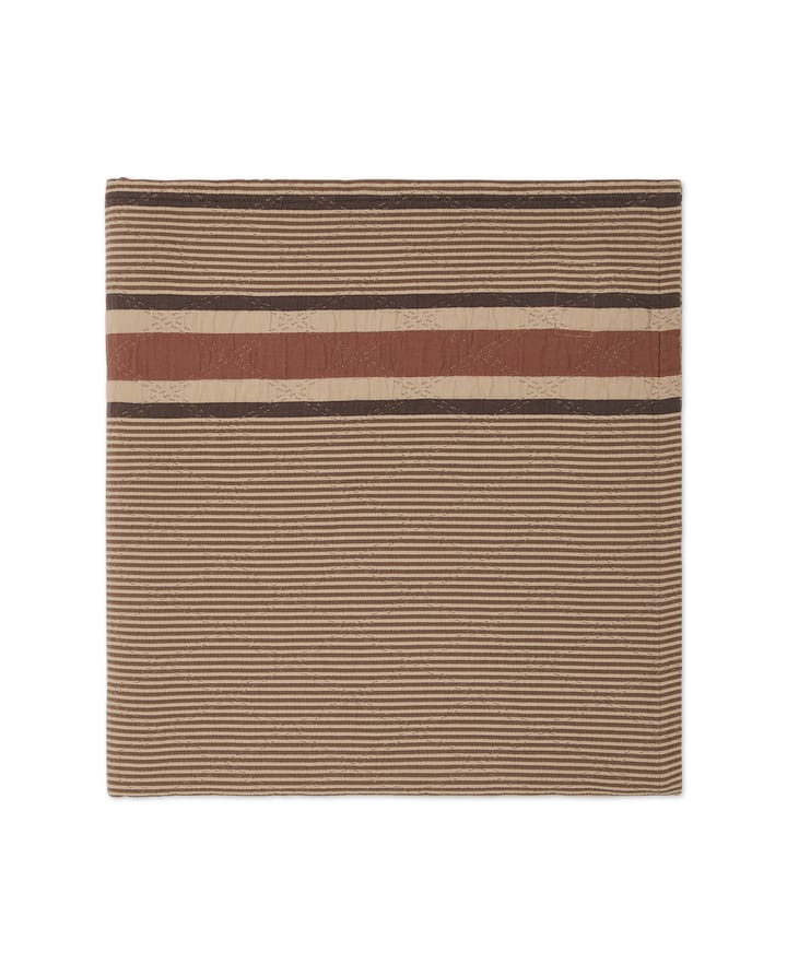 Copriletto trapuntato Side Striped Soft 160x240 cm, Beige Lexington