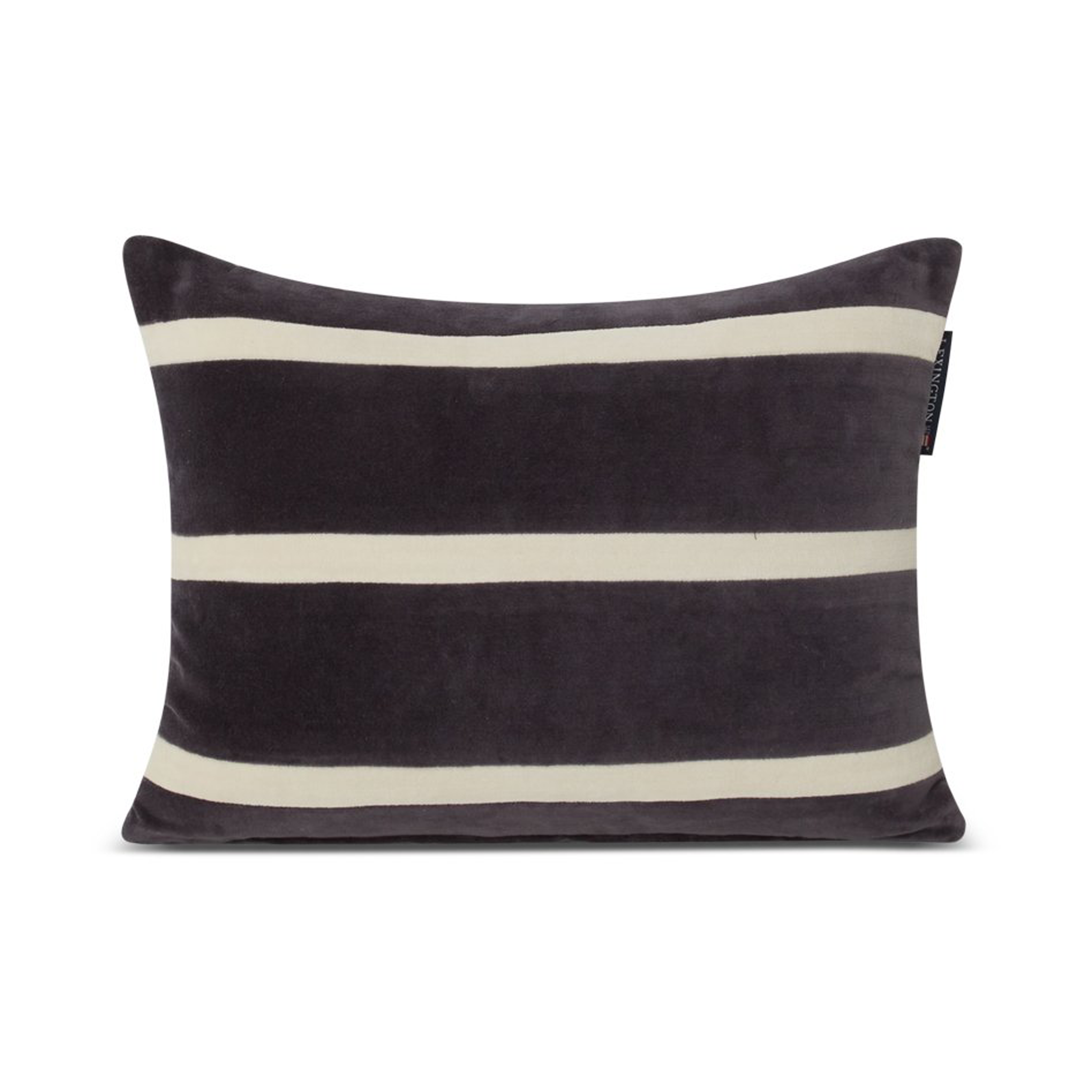 Cuscino Striped Organic Cotton Velvet 30x40 cm da Lexington →