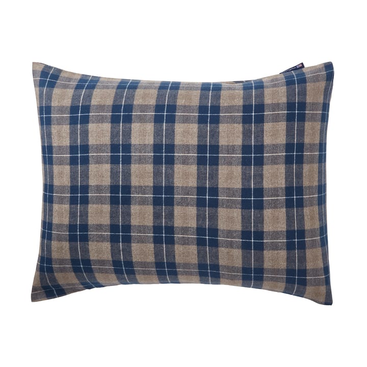 Federa Checked Flannel 50x60 cm, Denim blue-beige Lexington