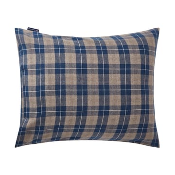 Federa Checked Flannel 50x60 cm - Denim blue-beige - Lexington