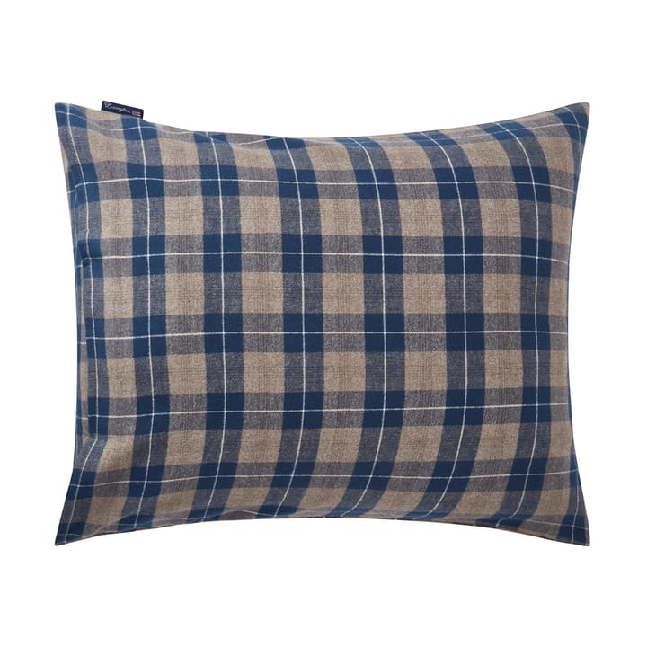 Federa Checked Flannel 50x60 cm, Denim blue-beige Lexington