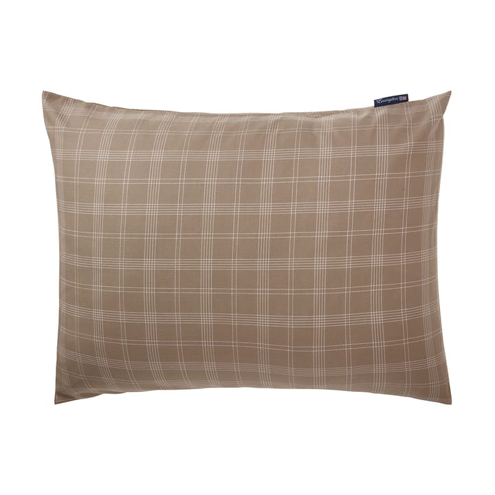 Federa Checked Pinpoint Oxford 50x60 cm, Brown Lexington