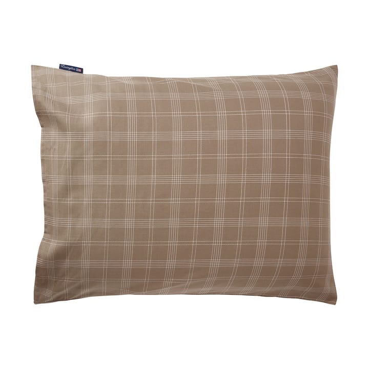 Federa Checked Pinpoint Oxford 50x60 cm, Brown Lexington