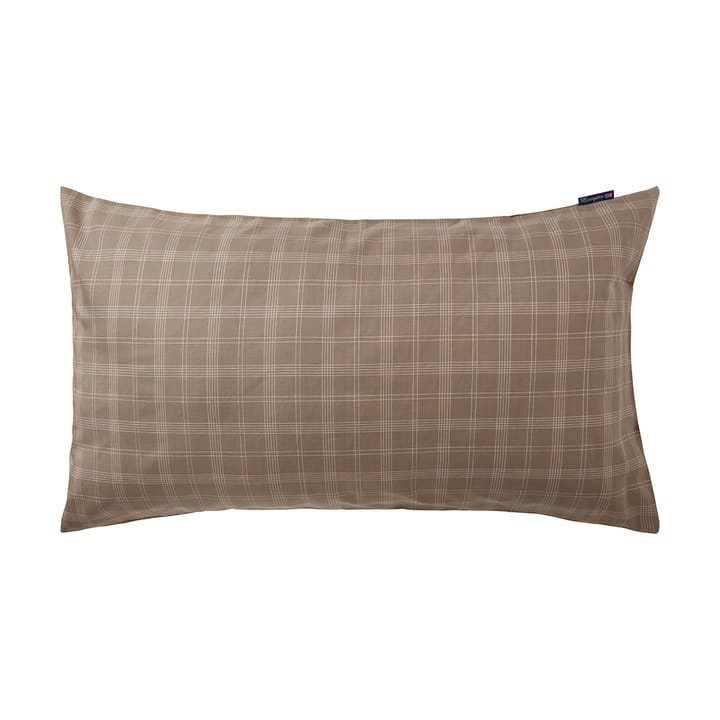 Federa Checked Pinpoint Oxford 50x90 cm, Brown Lexington