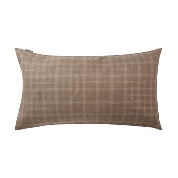 Federa Checked Pinpoint Oxford 50x90 cm - Brown - Lexington