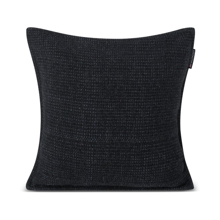 Federa per cuscino Structured Wool Cotton 50x50 cm - Dark gray - Lexington