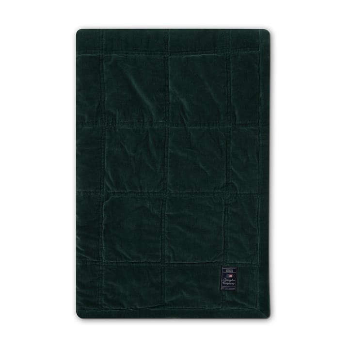 Federa trapuntata Cotton Velvet 160x240 cm - Green - Lexington