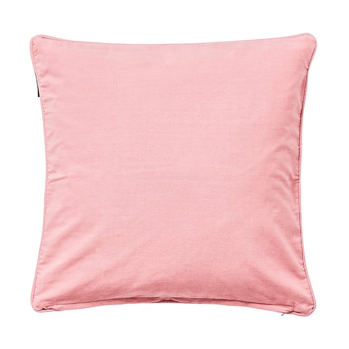 Fodera per cuscino Logo Canvas in cotone biologico 50x50 cm, Rosa Lexington