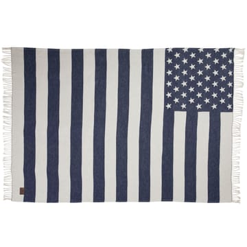 Plaid Icons Baby Flag 130x170 cm - bianco-navy - Lexington