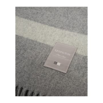 Plaid in lana Hotel Wool 130x170 cm - grigio-bianco - Lexington