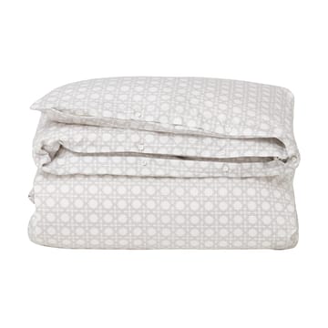 Set da letto Rattan Printed 150x210 cm - White - Lexington