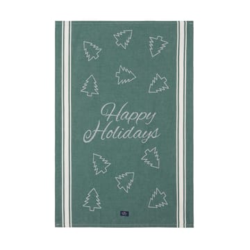 Strofinaccio da cucina Happy Holidays 50x70 cm - Verde - Lexington