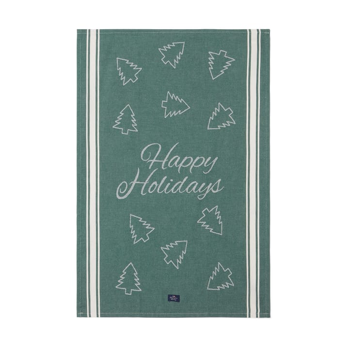 Strofinaccio da cucina Happy Holidays 50x70 cm, Verde Lexington