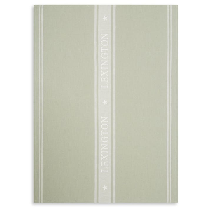 Strofinaccio da cucina Icons Star 50x70 cm - verde salvia-bianco - Lexington