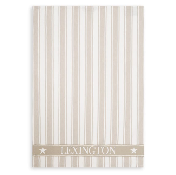 Strofinaccio da cucina Icons Waffle Striped 50x70 cm - beige-bianco - Lexington