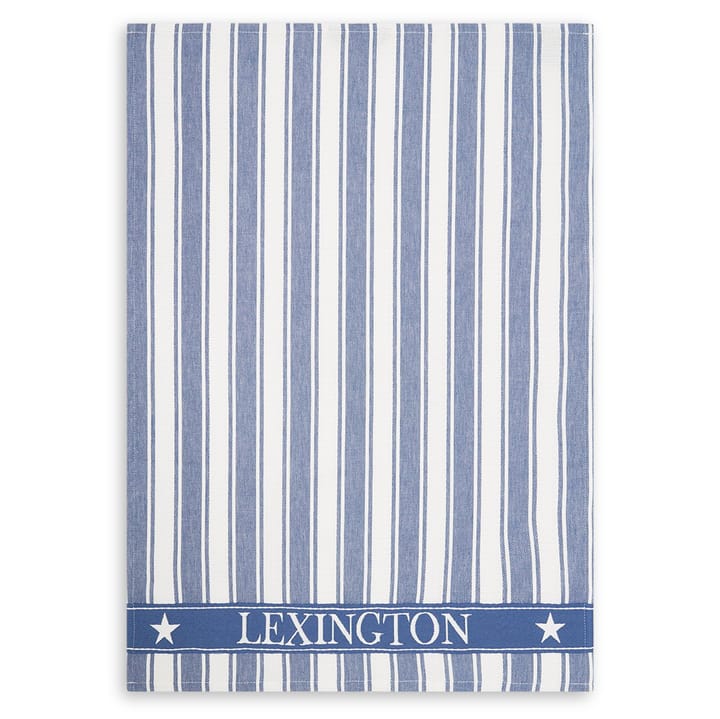 Strofinaccio da cucina Icons Waffle Striped 50x70 cm, blu-bianco Lexington