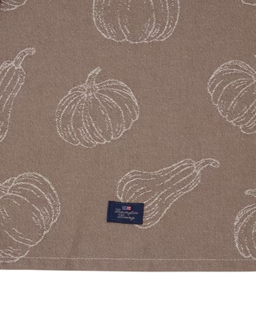 Strofinaccio da cucina in cotone biologico Jacquard 50x70 cm - Brown - Lexington