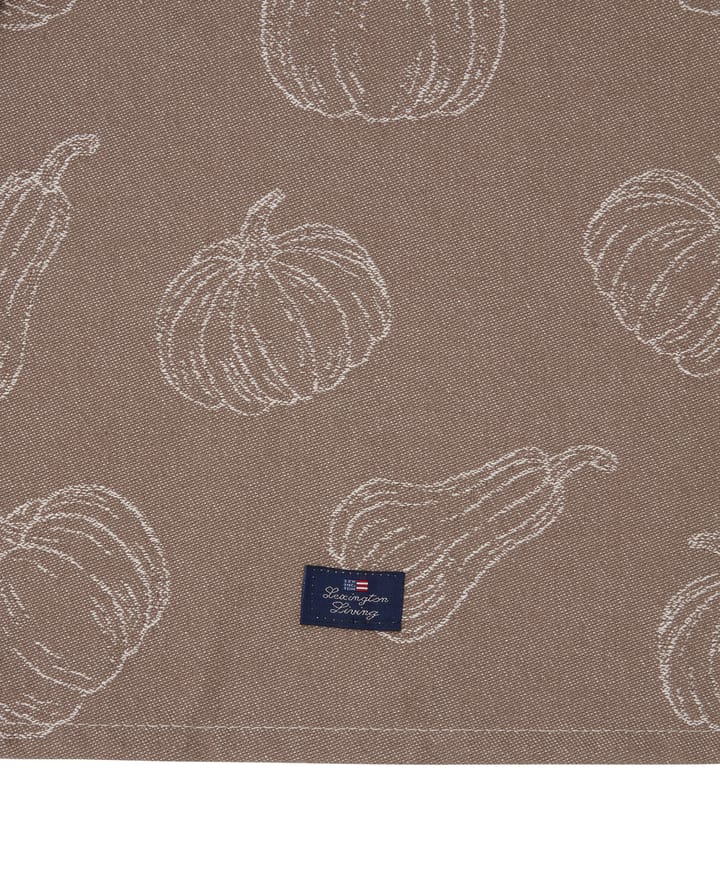 Strofinaccio da cucina in cotone biologico Jacquard 50x70 cm, Brown Lexington