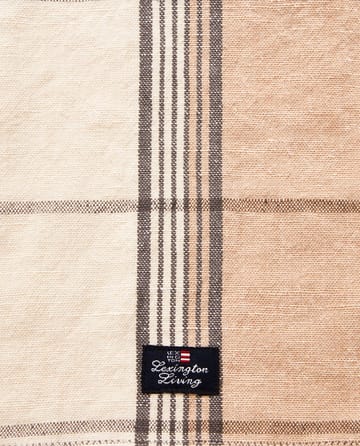 Strofinaccio da cucina in cotone/lino 50x70 cm - Beige-bianco - Lexington