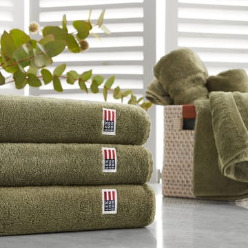 Telo da bagno Icons Original 100x150 cm - dusty olive - Lexington