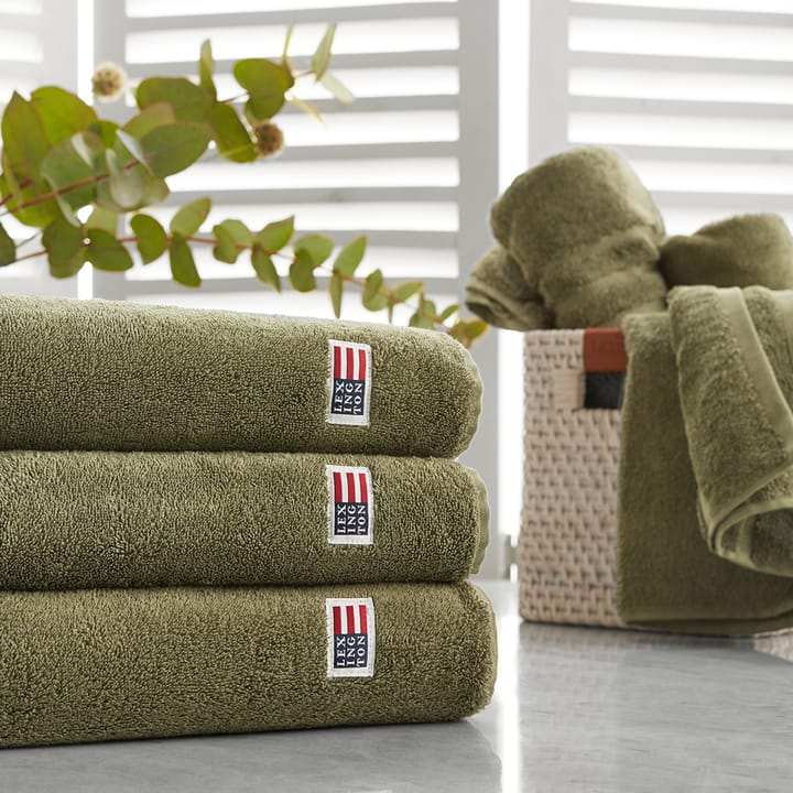 Telo da bagno Icons Original 70x130 cm, dusty olive Lexington