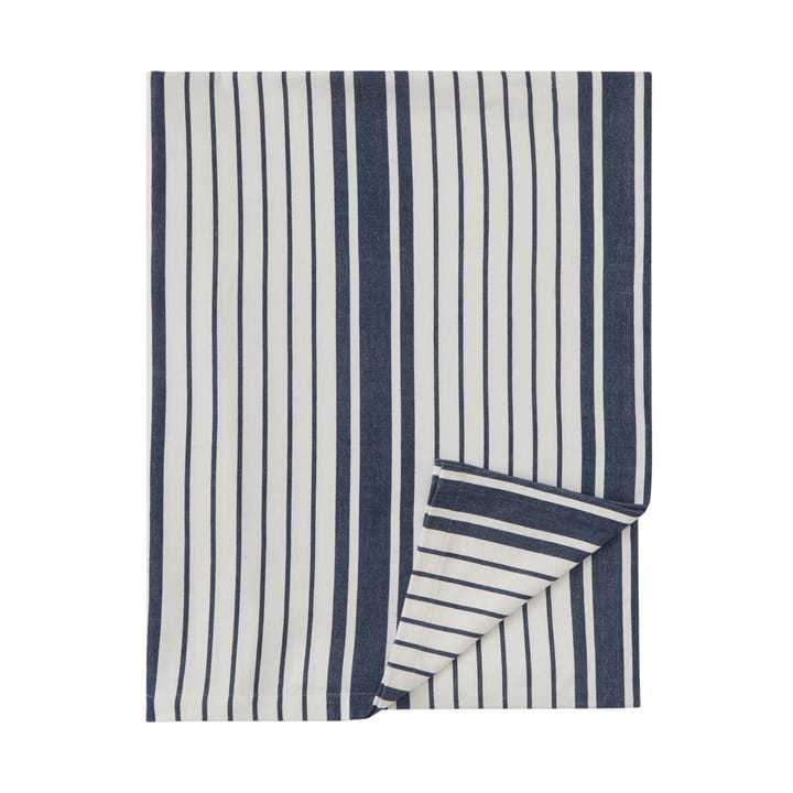 Tovaglia in cotone biologico Striped 150x250 cm, Navy Lexington