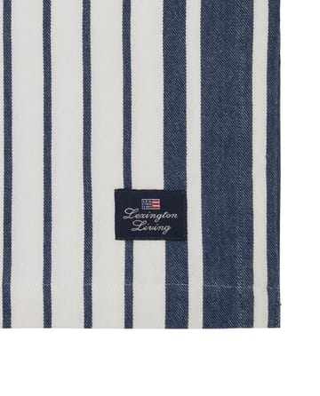 Tovaglia in cotone biologico Striped 150x250 cm - Navy - Lexington