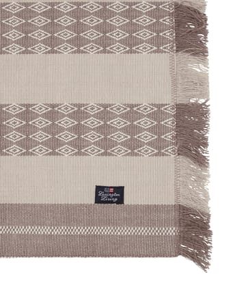 Tovaglietta Jacquard a righe 40x50 cm - Beige - Lexington