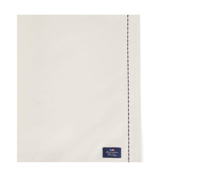 Tovaglietta Org Cotton Oxford Stitches 40x50 cm - Beige, grigio scuro - Lexington