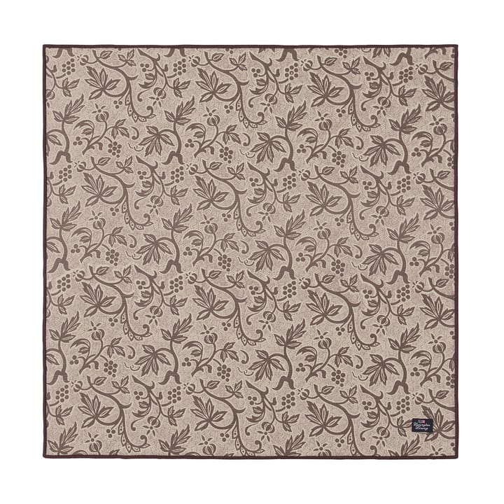 Tovagliolo in cotone riciclato stampato 50x50, Light beige Lexington