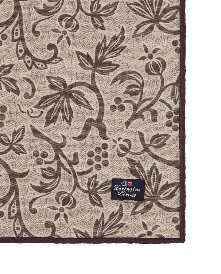 Tovagliolo in cotone riciclato stampato 50x50, Light beige Lexington