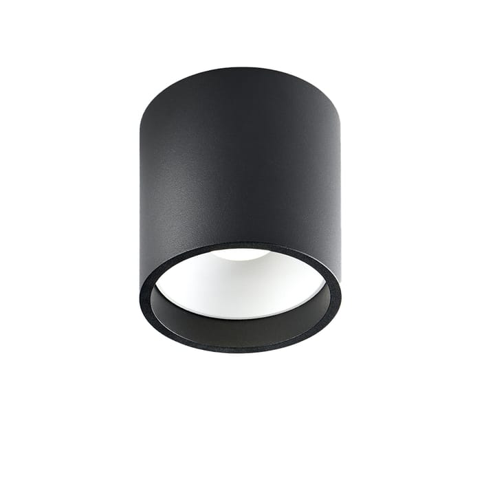 Punto luce Solo Round - bianco/nero, 3000 kelvin - Light-Point