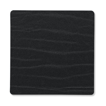 Sottobicchiere Buffalo quadrato double face 1 pz - nero-nature - LIND DNA