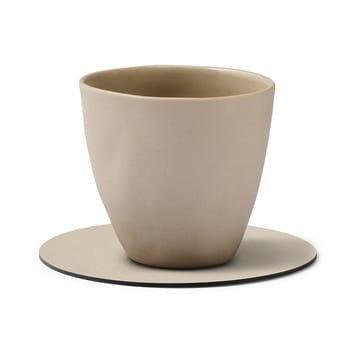 Sottobicchiere Circle Serene Ø 10 cm - Crema - LIND DNA