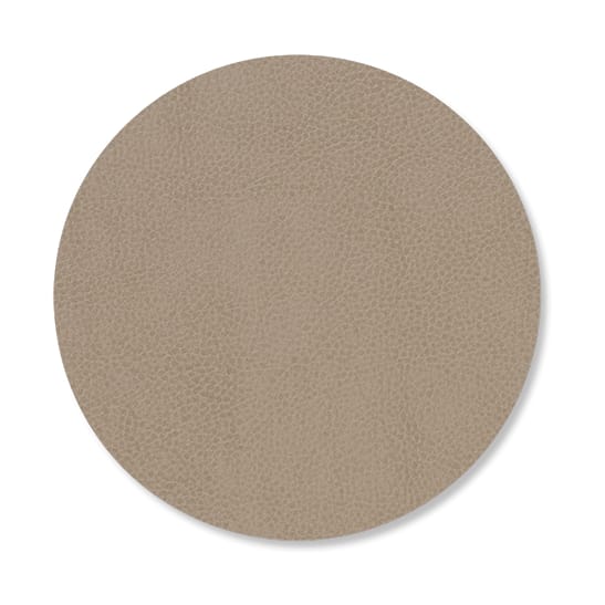 Sottobicchiere Circle Serene Ø 10 cm - Grigio talpa - LIND DNA