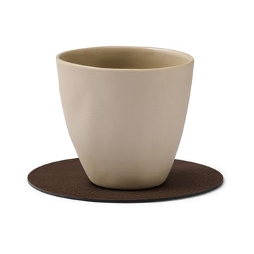 Sottobicchiere Circle Serene Ø 10 cm - Nocciola - LIND DNA