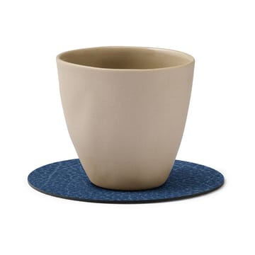 Sottobicchiere Hippo circle - blu navy - LIND DNA