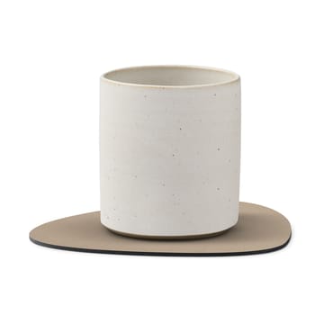 Sottobicchiere Nupo curvo - Clay brown - LIND DNA