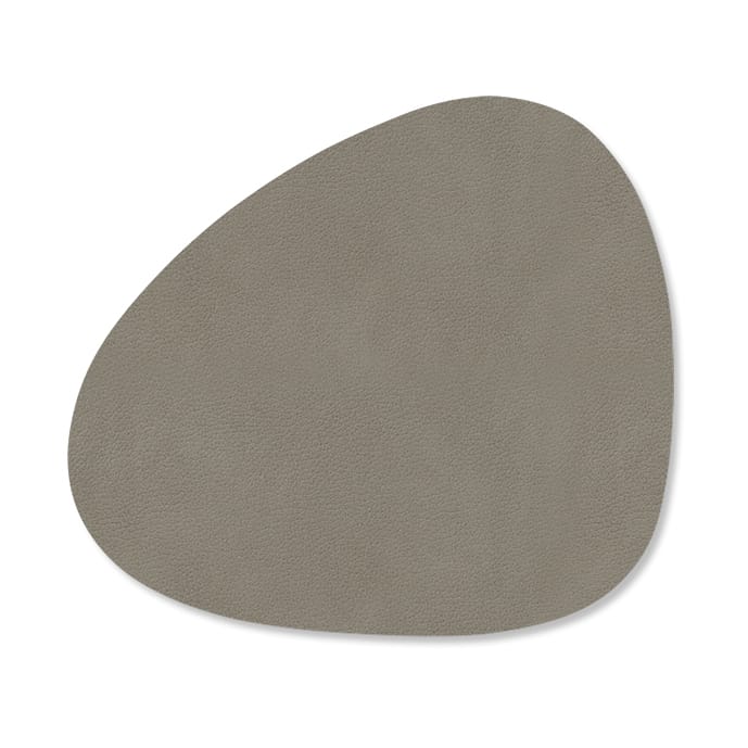 Sottobicchiere Nupo curvo, Flint grey LIND DNA