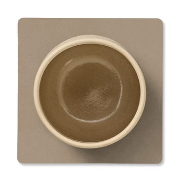 Sottobicchiere Nupo quadrato - Clay brown - LIND DNA