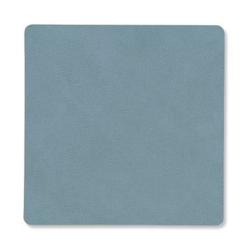 Sottobicchiere Nupo quadrato reversibile 1 pz - azzurro-grigio chiaro - LIND DNA