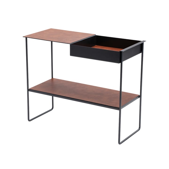 Tavolino portaoggetti Console Bull - Cognac - LIND DNA