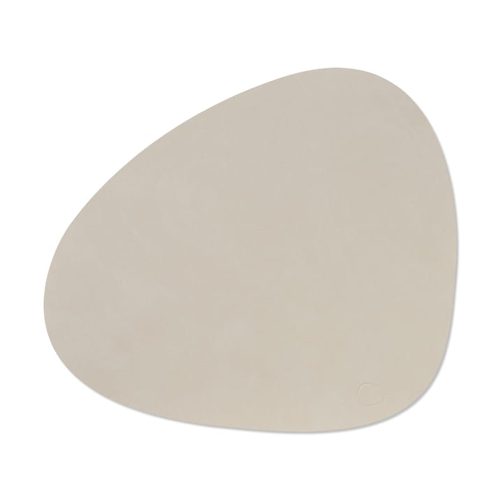 Tovaglietta curva Nupo - Oyster bianco - LIND DNA