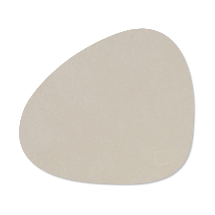 Tovaglietta curva Nupo S - Oyster white - LIND DNA