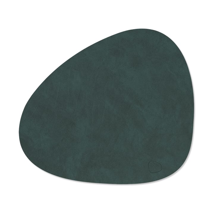 Tovaglietta Nupo arrotondata M - Dark green - LIND DNA