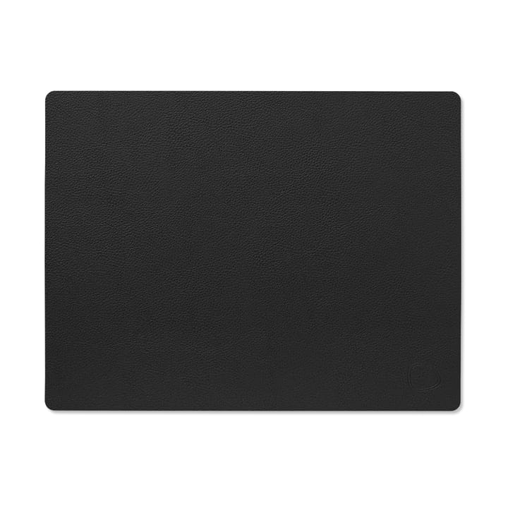 Tovaglietta square M Serene 26,5x34,5 cm - Nero - LIND DNA