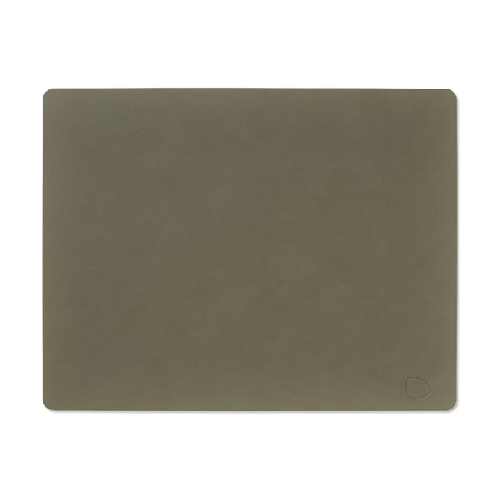 Tovaglietta Square Nupo 35x45 cm - verde militare - LIND DNA